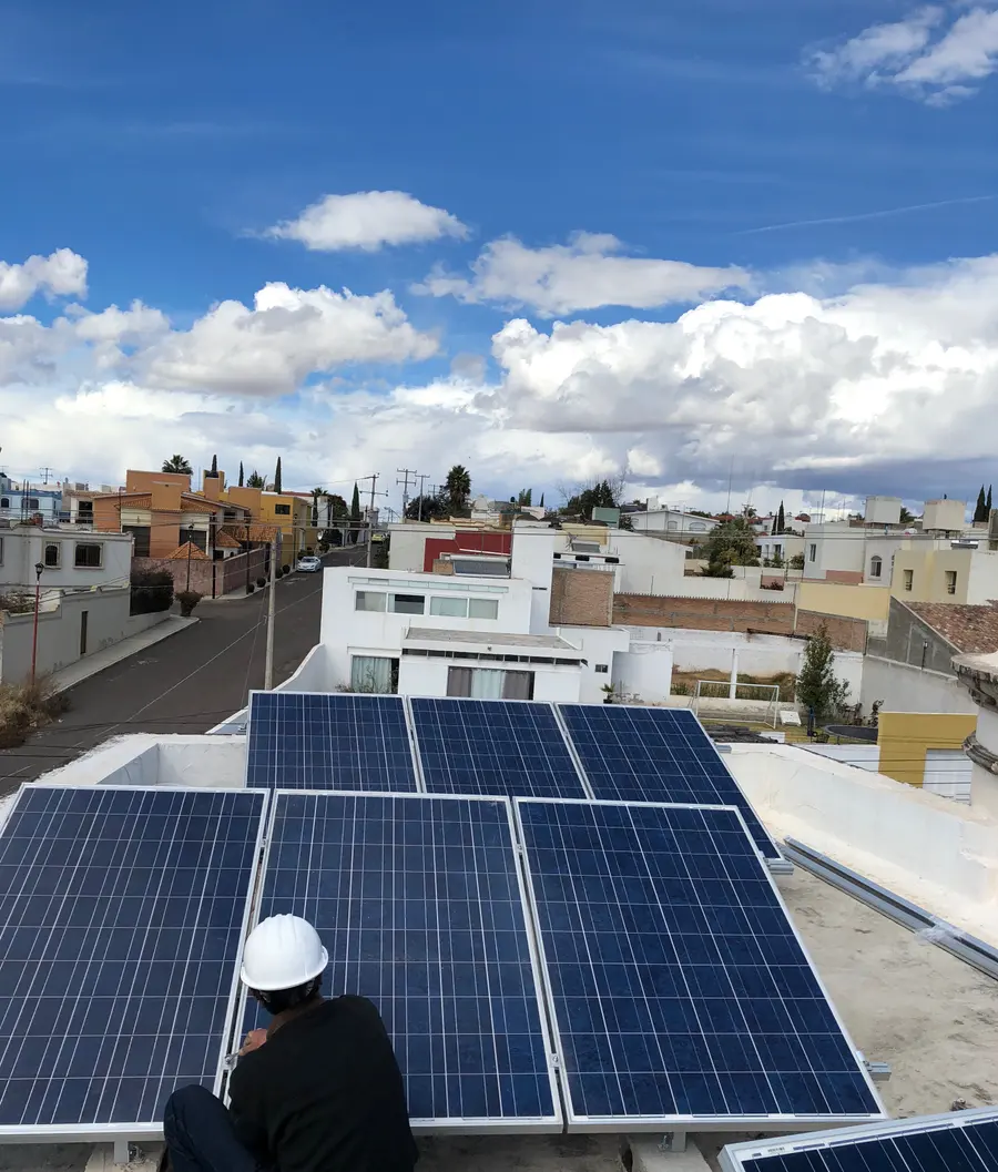 Instalación de paneles solares de Nova Solar, proyecto 9