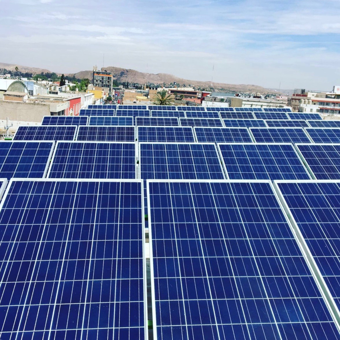 Instalación de paneles solares comerciales Nova Solar Durango